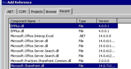 SharePoint dll